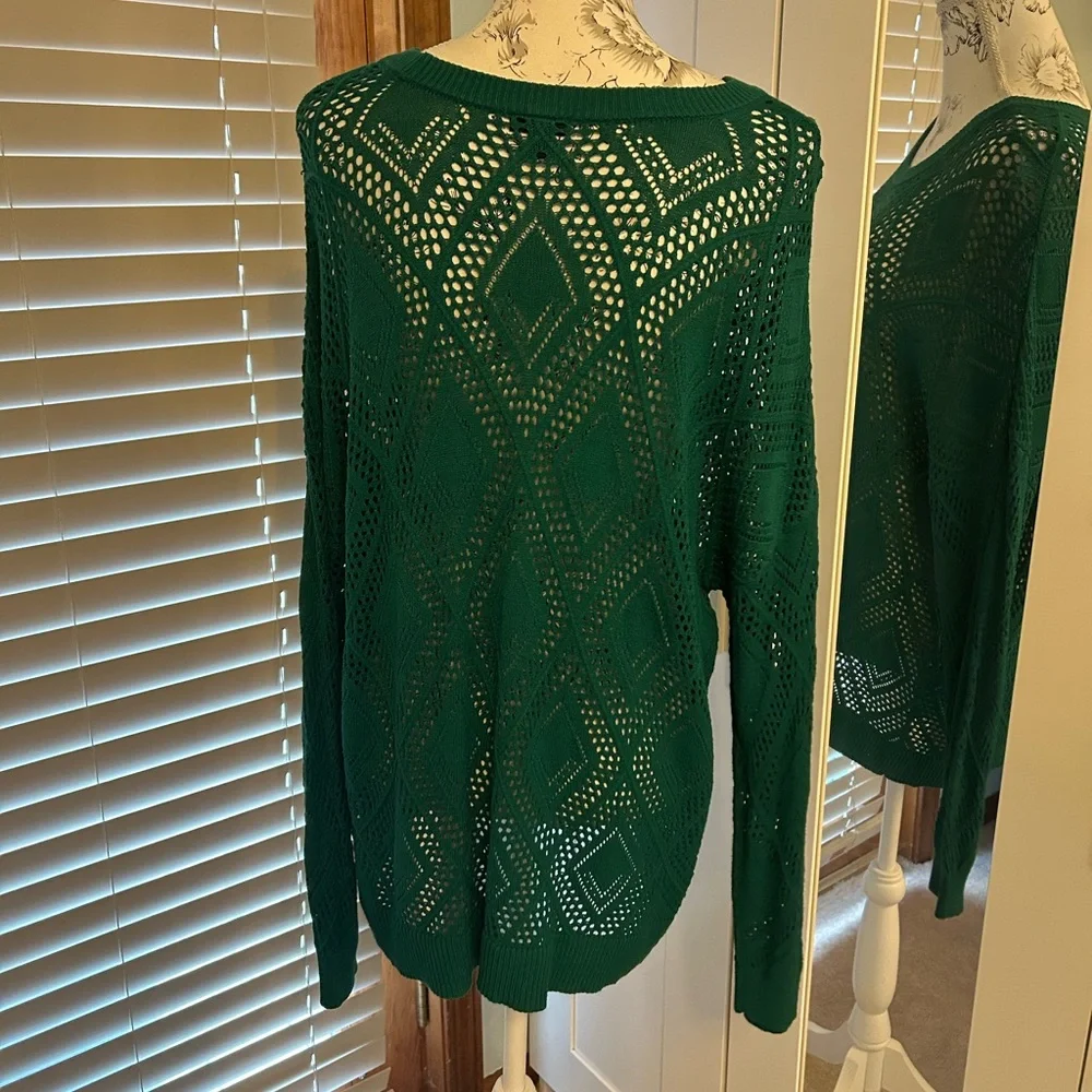 torrid pointelle pullover